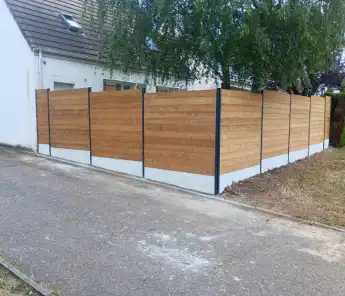 Clôture jardin Fleury-les-Aubrais